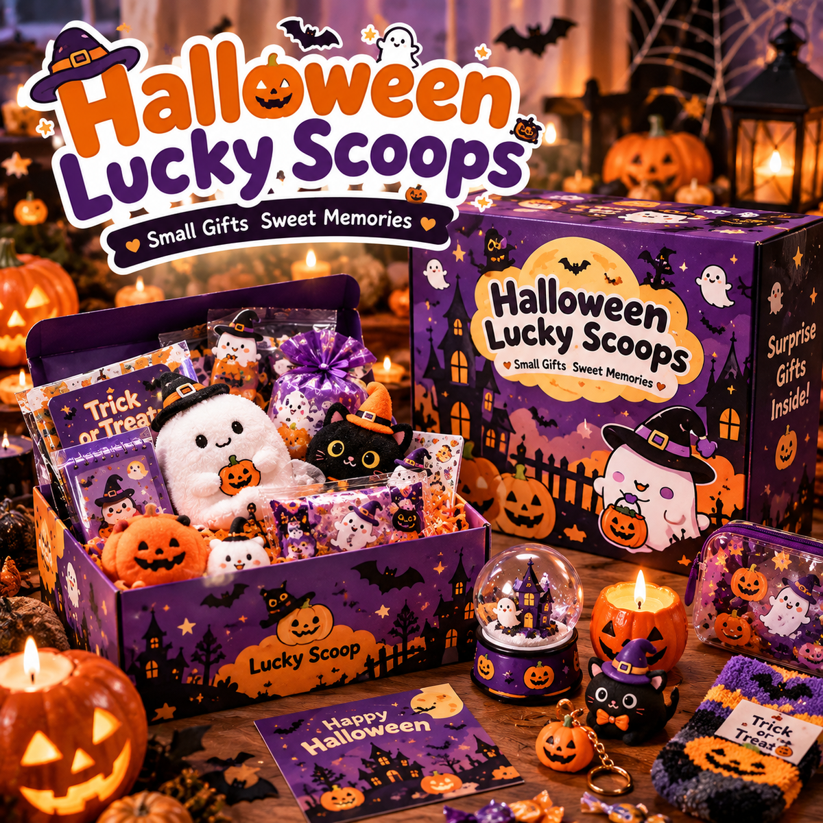 Halloween Lucky Scoops(20+ Items)+1 Additional Gifts