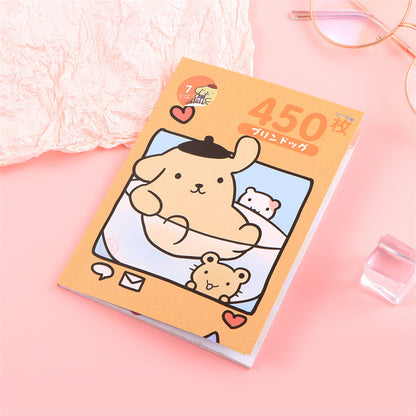 Sanrio Kawaii Sticker Book - Kuromi, Melody, Cinnamoroll & Hello Kitty