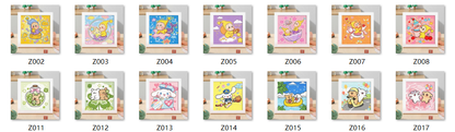 Diamond Painting Kit with Frame - Full Drill Kawaii DIY Art