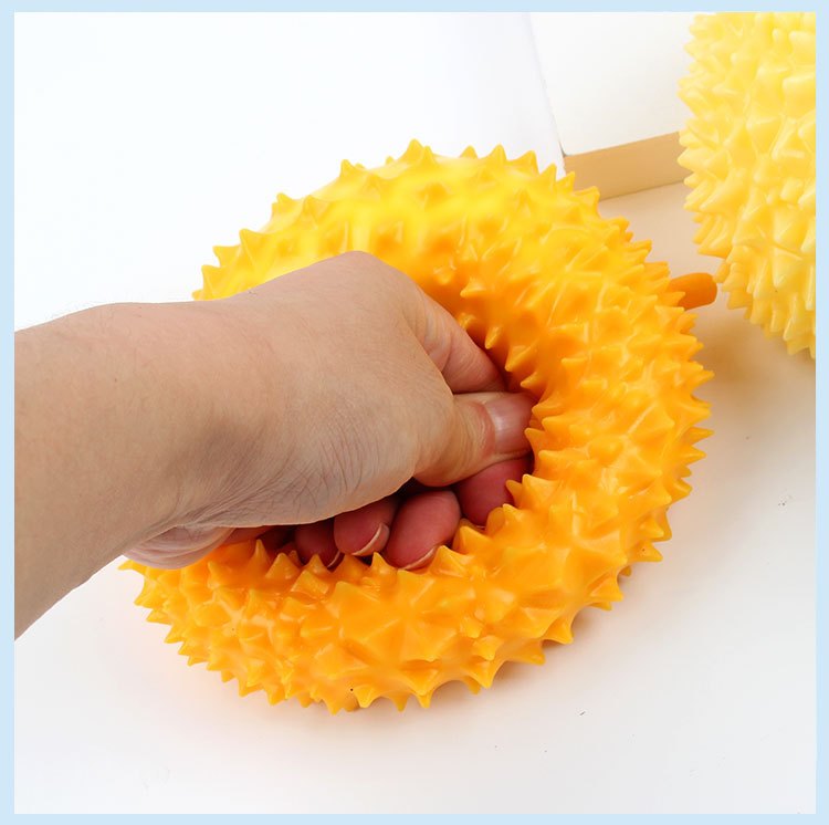 Durian Squishy Toy - Realistic Fruit Sensory Stress Relief Toy