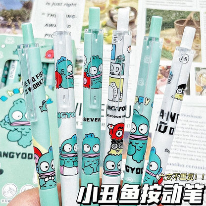 Clownfish 0.5mm Gel Pen - Cute Retractable Study Pen