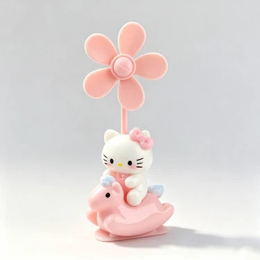 Hello Kitty Cute Spinning Pinwheel Bike Accessory - Handlebar Decoration for Electric Scooters & Bicycles