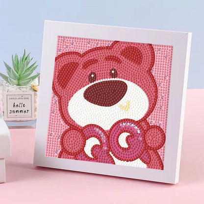 Diamond Painting Kit with Frame - Full Drill Kawaii DIY Art