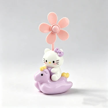 Hello Kitty Cute Spinning Pinwheel Bike Accessory - Handlebar Decoration for Electric Scooters & Bicycles