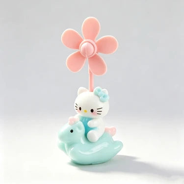 Hello Kitty Cute Spinning Pinwheel Bike Accessory - Handlebar Decoration for Electric Scooters & Bicycles