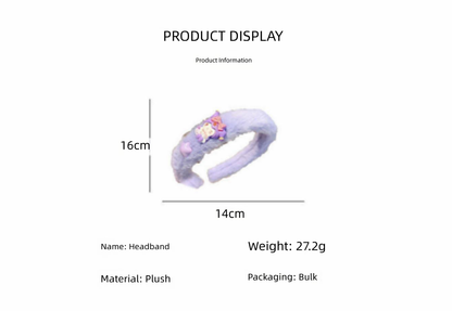 Sanrio Spa Headband - Cute Face-Washing Hair Band